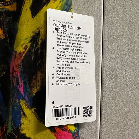 Wunder Train HR Tight 25" - Picture 2 of 5